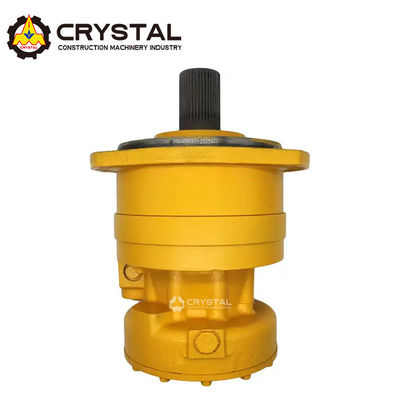 อุตสาหกรรมการขับเคลื่อนสุดท้าย Skid Steer ไฮดรอลิกมอเตอร์เหล็ก 24V MCRE01-10