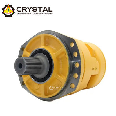 อุตสาหกรรมการขับเคลื่อนสุดท้าย Skid Steer ไฮดรอลิกมอเตอร์เหล็ก 24V MCRE01-10